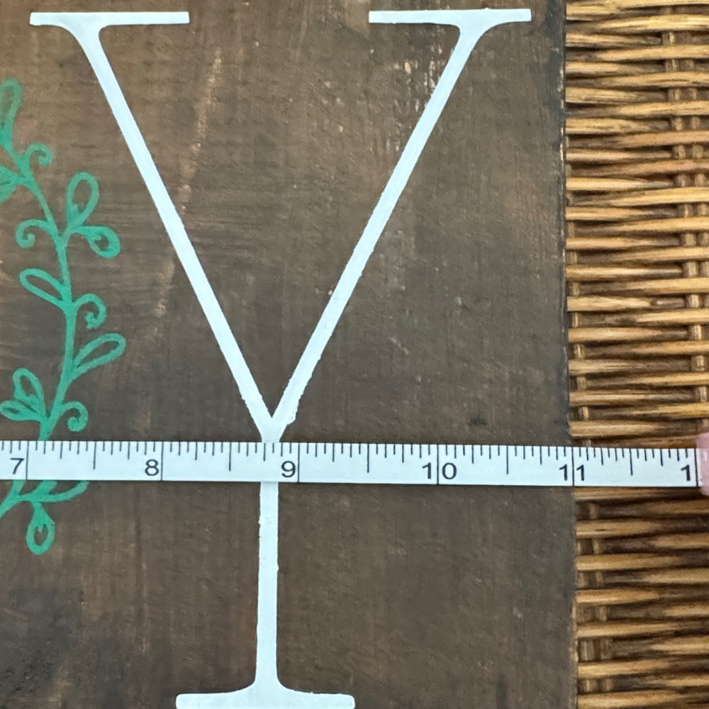 Handcrafted Wood Joy Holiday Sign with Stand - Picture 3 of 4